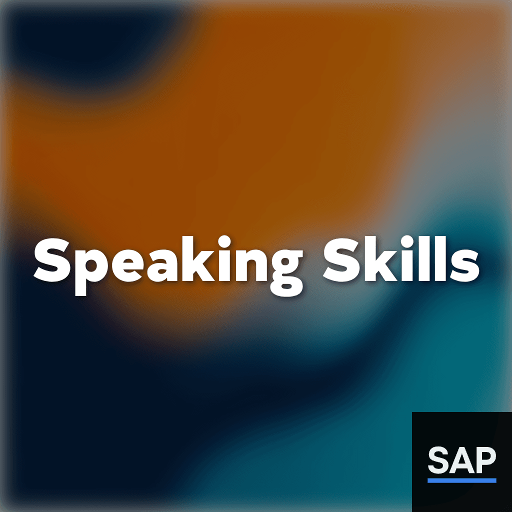 Speaking Skills