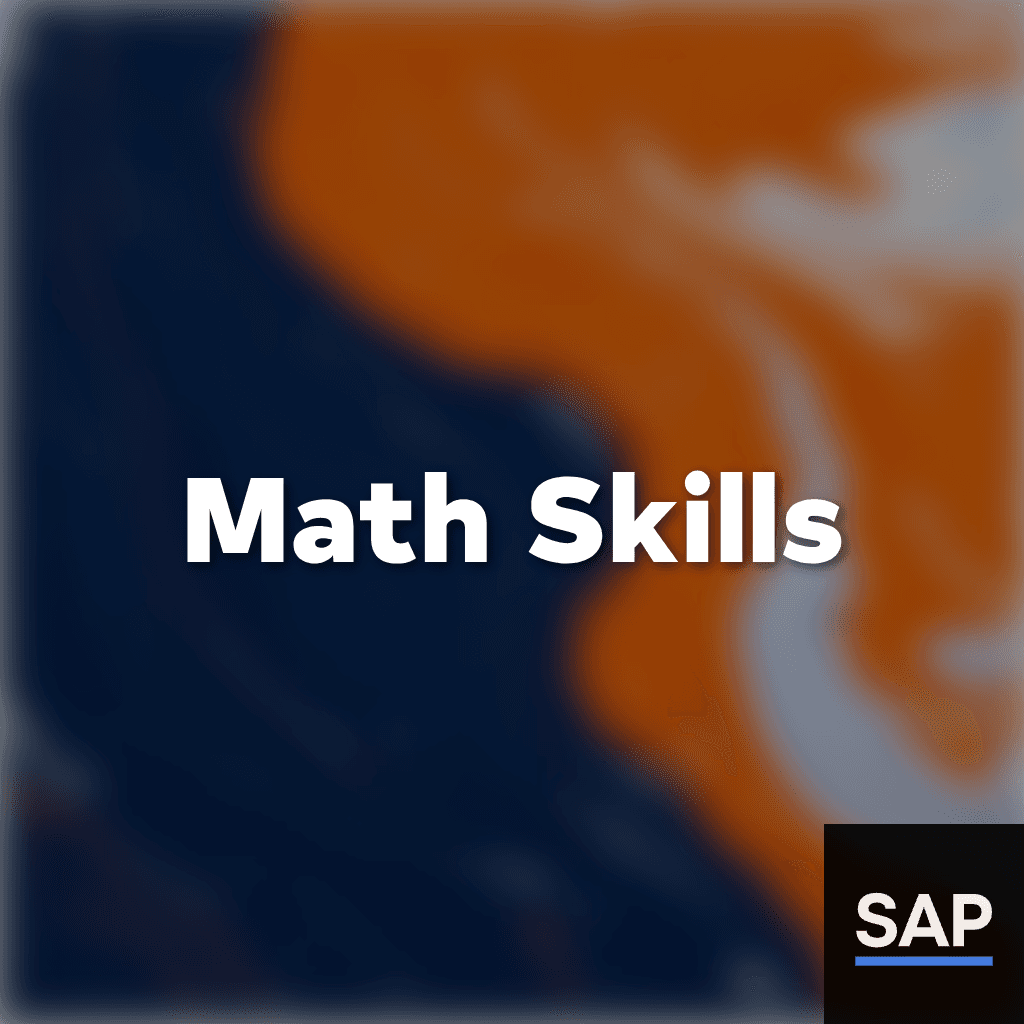 General Mathematical Skills