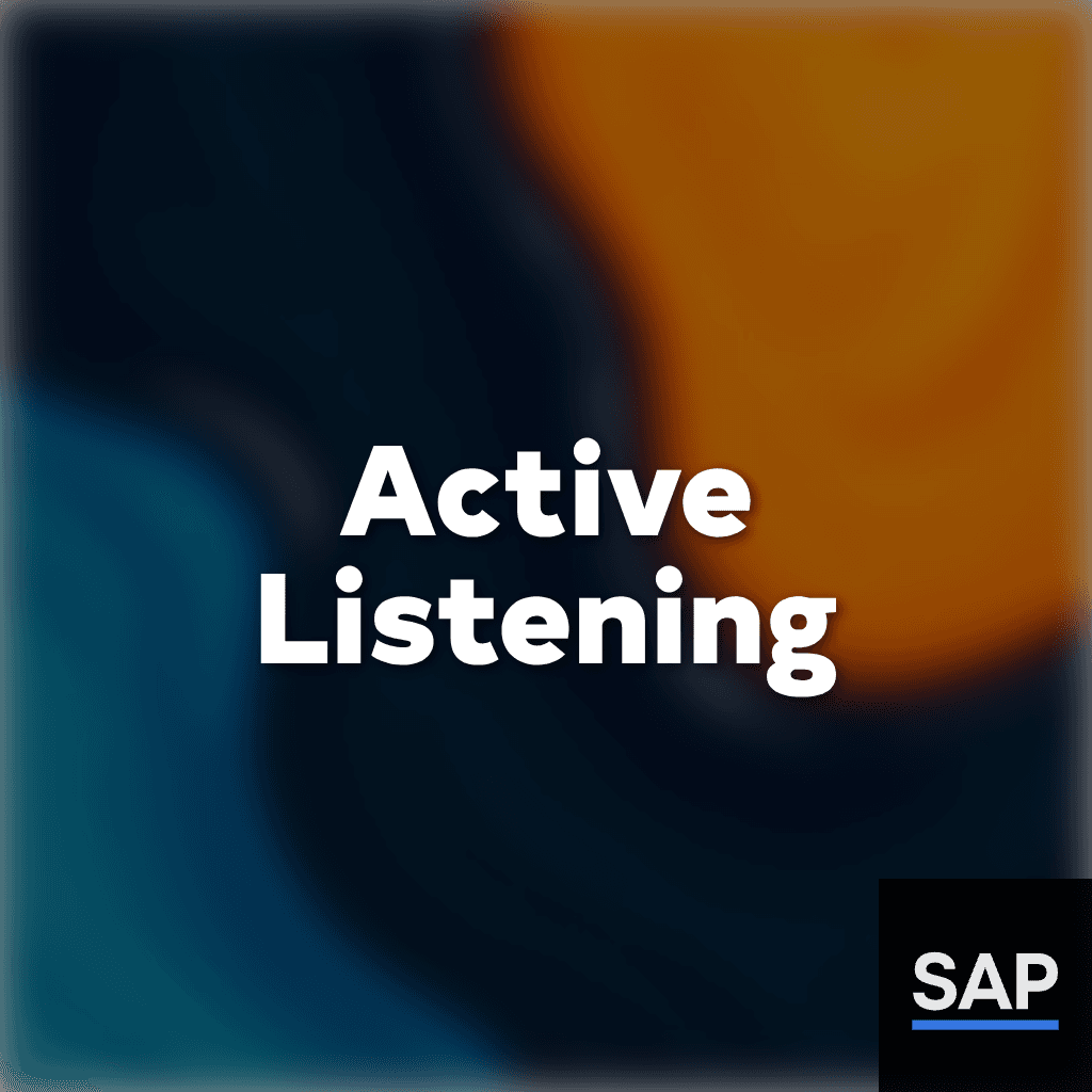 Active Listening