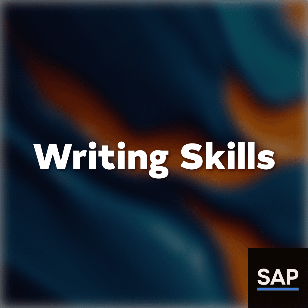 Writing Skills