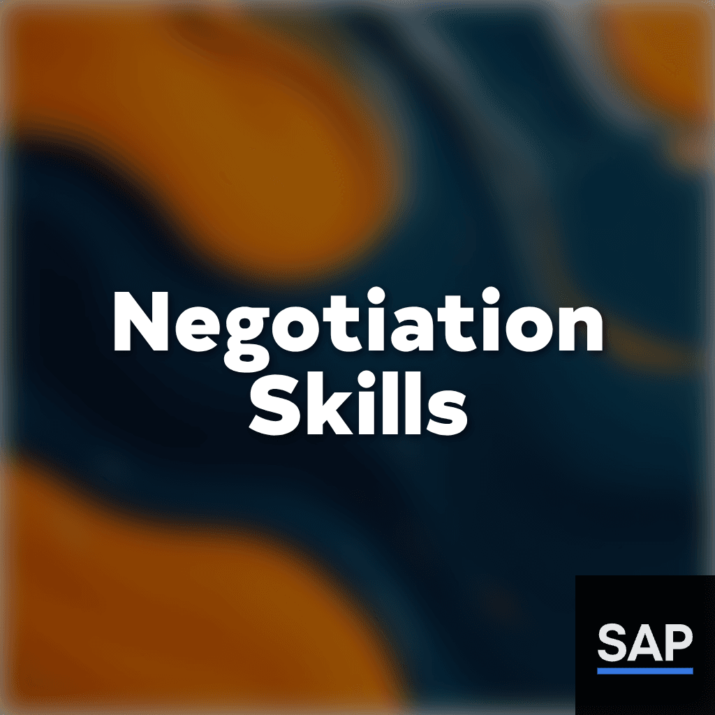 Negotiation Skills
