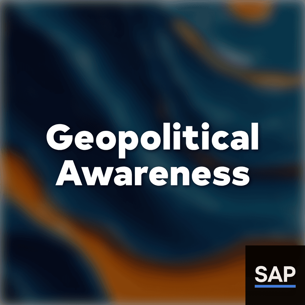 Geopolitical Awareness