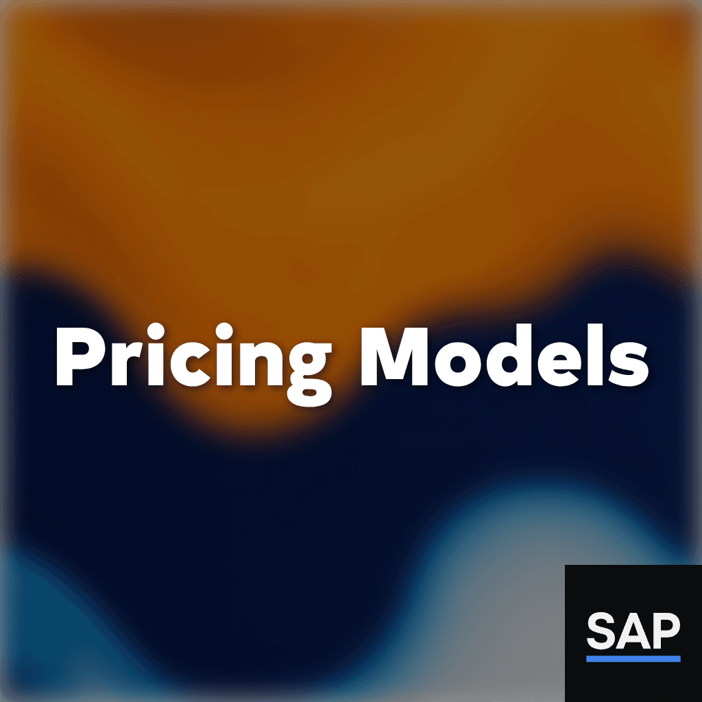Pricing Models